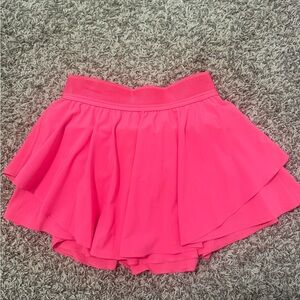 Lululemon Athletica Bright Pink Skater Skirt